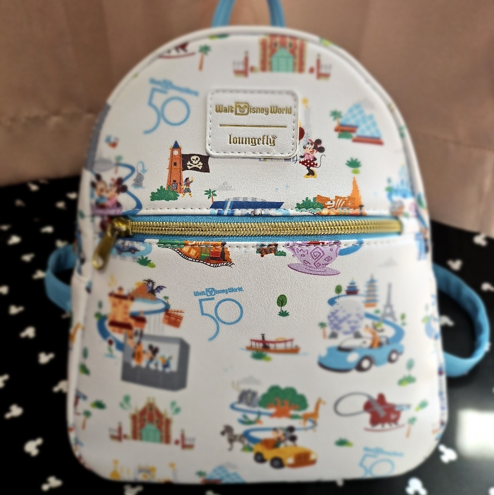 LoungeflyLoungefly Walt Disney World 50th Anniversary Mini Backpack